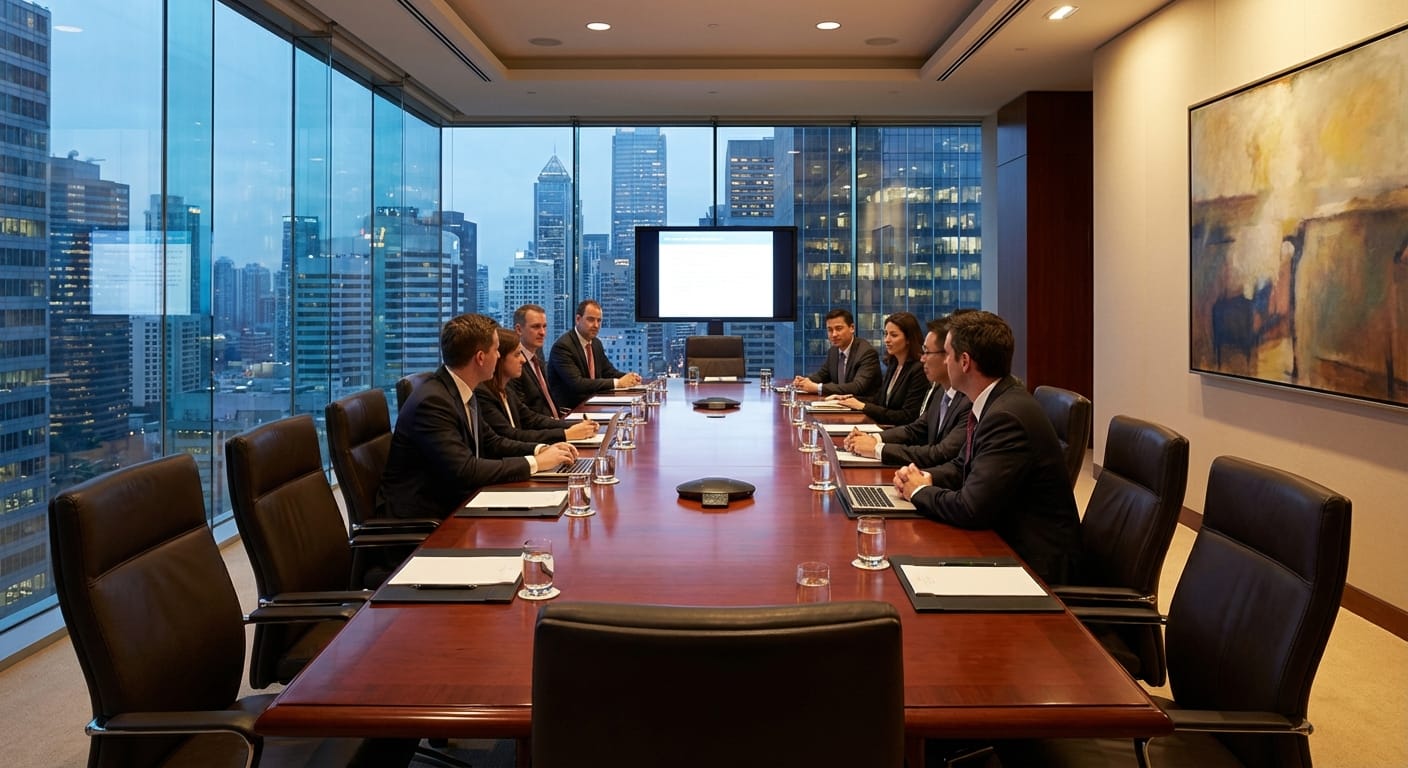 Forbes cover — Panshul Jindal in boardroom setting